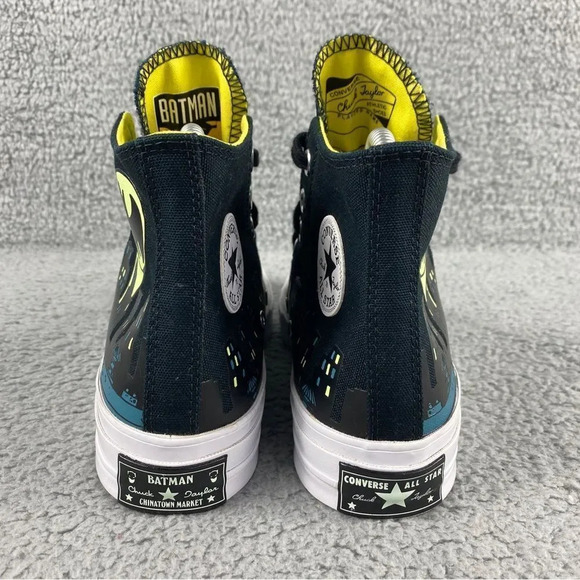 Converse dc comics x Chinatown Market x Chuck 70 Hi Gotham City Glow In Drk Shoe - Picture 6 of 15